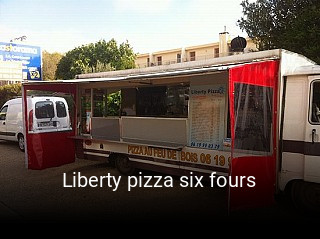 Réserver une table chez Liberty pizza six fours maintenant