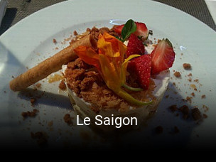 Le Saigon réservation de table