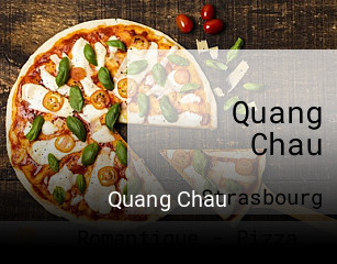 Quang Chau réservation de table