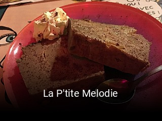 La P'tite Melodie réservation de table