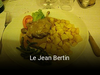 Le Jean Bertin réservation de table