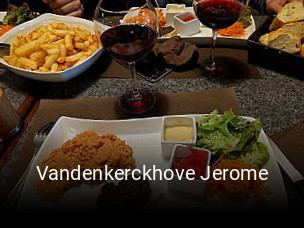 Réserver une table chez Vandenkerckhove Jerome maintenant
