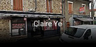 Claire Ye réservation