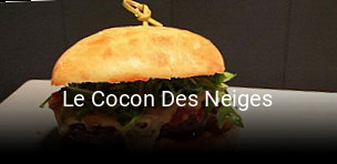 Le Cocon Des Neiges réservation de table