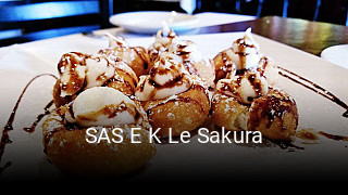 SAS E K Le Sakura réservation de table