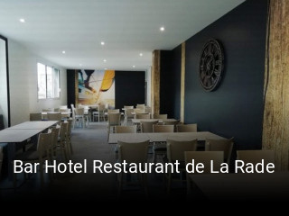 Bar Hotel Restaurant de La Rade réservation