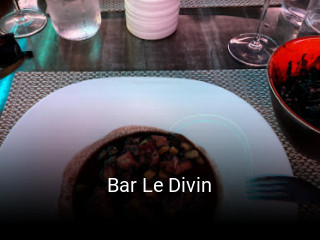 Bar Le Divin réservation