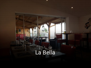 Réserver une table chez La Bella maintenant