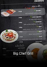 Big Chef Grill réservation de table