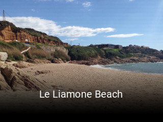 Le Liamone Beach réservation de table