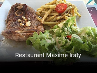 Réserver une table chez Restaurant Maxime Iraty maintenant