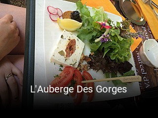 L'Auberge Des Gorges réservation de table
