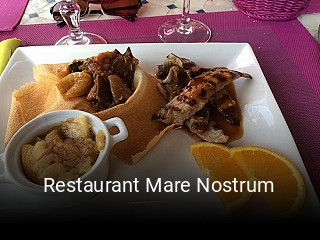 Restaurant Mare Nostrum réservation en ligne