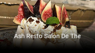 Ash Resto Salon De The réservation de table