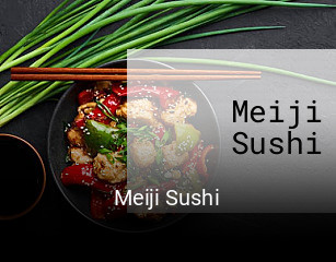 Meiji Sushi réservation de table