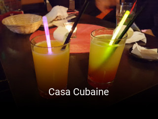 Casa Cubaine réservation de table