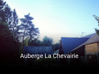 Auberge La Chevairie réservation en ligne