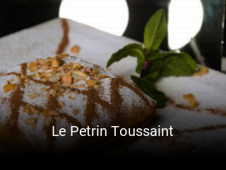 Le Petrin Toussaint réservation de table