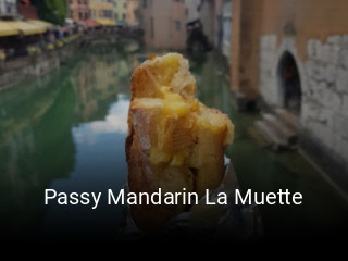 Passy Mandarin La Muette réservation de table
