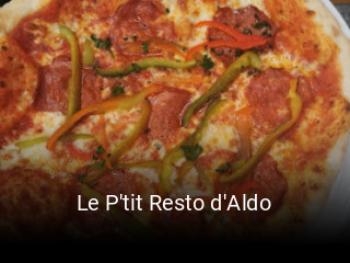 Le P'tit Resto d'Aldo réservation de table