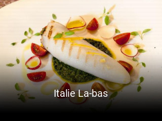 Italie La-bas réservation de table