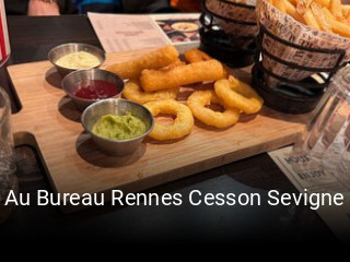 Au Bureau Rennes Cesson Sevigne réservation de table