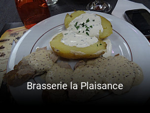 Brasserie la Plaisance réservation en ligne