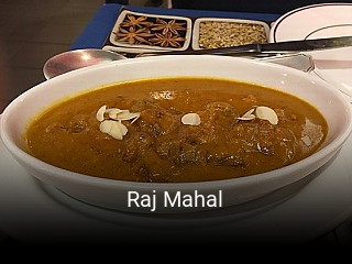 Réserver une table chez Raj Mahal maintenant