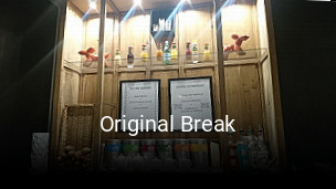 Original Break réservation