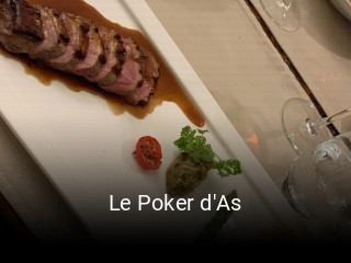 Le Poker d'As réservation de table