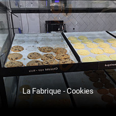 La Fabrique - Cookies réservation de table