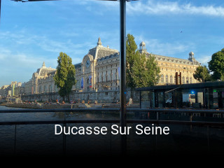 Ducasse Sur Seine réservation de table
