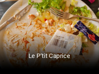 Le P’tit Caprice réservation en ligne