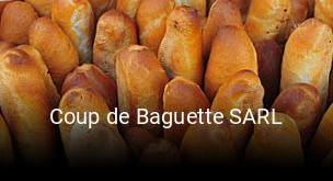 Coup de Baguette SARL réservation en ligne