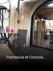 Framboise et Chocolat réservation de table