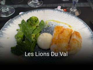 Réserver une table chez Les Lions Du Val maintenant