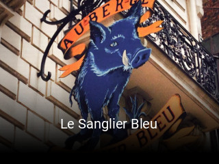 Le Sanglier Bleu réservation en ligne