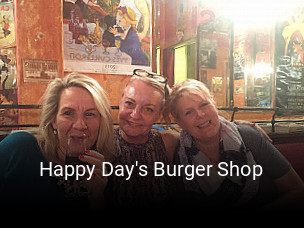Réserver une table chez Happy Day's Burger Shop maintenant