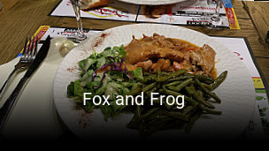 Fox and Frog réservation de table