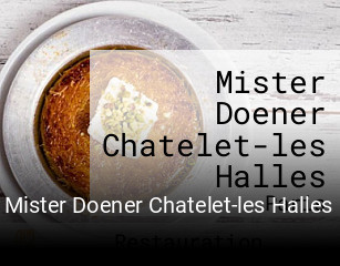 Mister Doener Chatelet-les Halles réservation en ligne