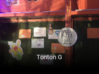 Tonton G réservation de table