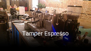Réserver une table chez Tamper Espresso maintenant