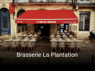 Brasserie La Plantation réservation