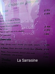 Réserver une table chez La Sarrasine maintenant