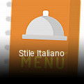 Réserver une table chez Stile Italiano maintenant