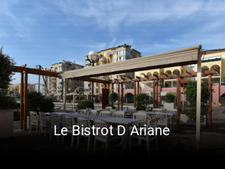 Le Bistrot D Ariane réservation de table
