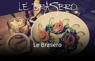 Le Brasero réservation de table
