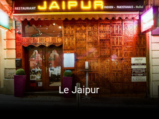 Réserver une table chez Le Jaipur maintenant