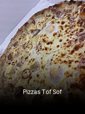 Pizzas Tof Sof réservation de table
