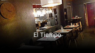 Réserver une table chez El Tiempo maintenant